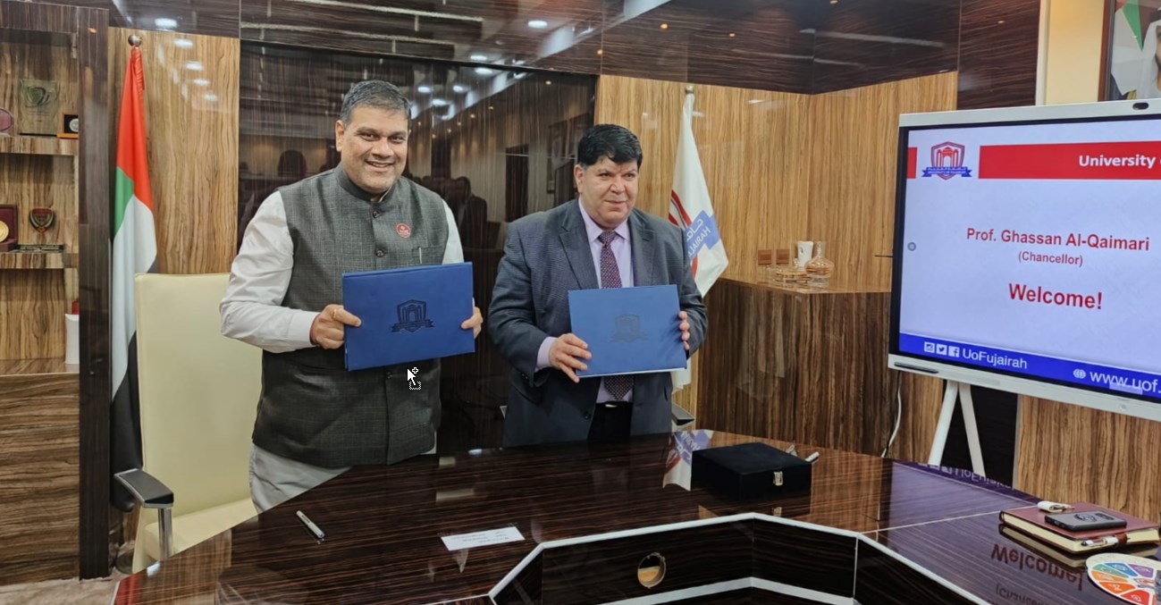 MoU with the University of Fujairah
