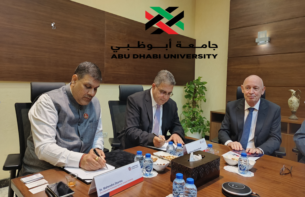 MoU with the Abu Dhabi University